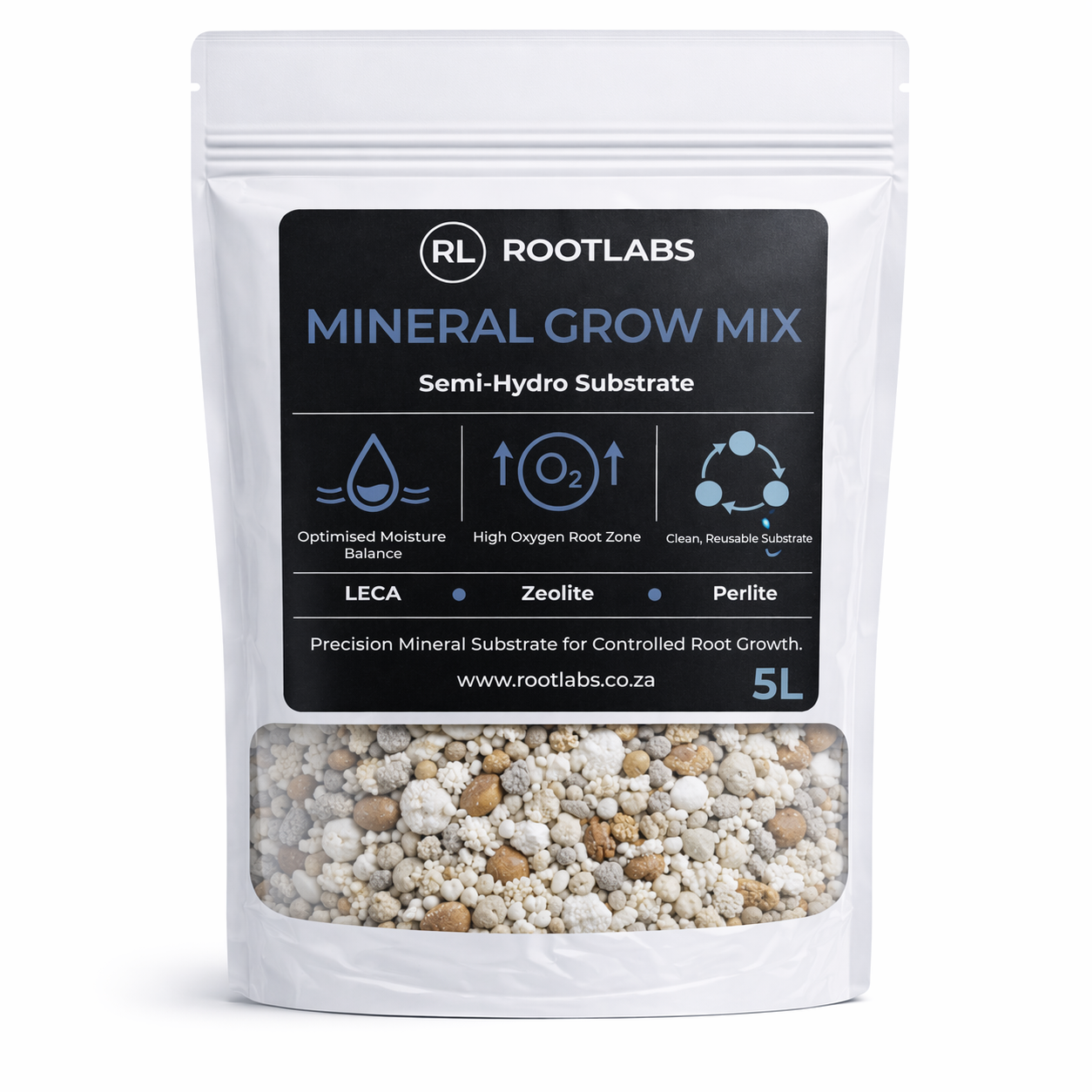 ROOTLABS Mineral Grow Mix 5L (3–8mm)